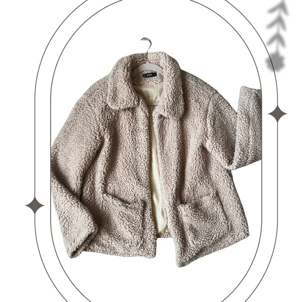 Cozy Sherpa Jacket - Cream